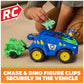PAW Patrol: The Dino Movie Dino Tow & Dash RC with Chase & Dinosuar Figures
