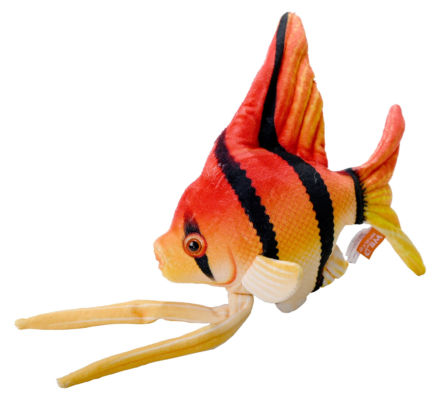 Wild Republic Coral Reef Angelfish Stuffed Animal - 6"