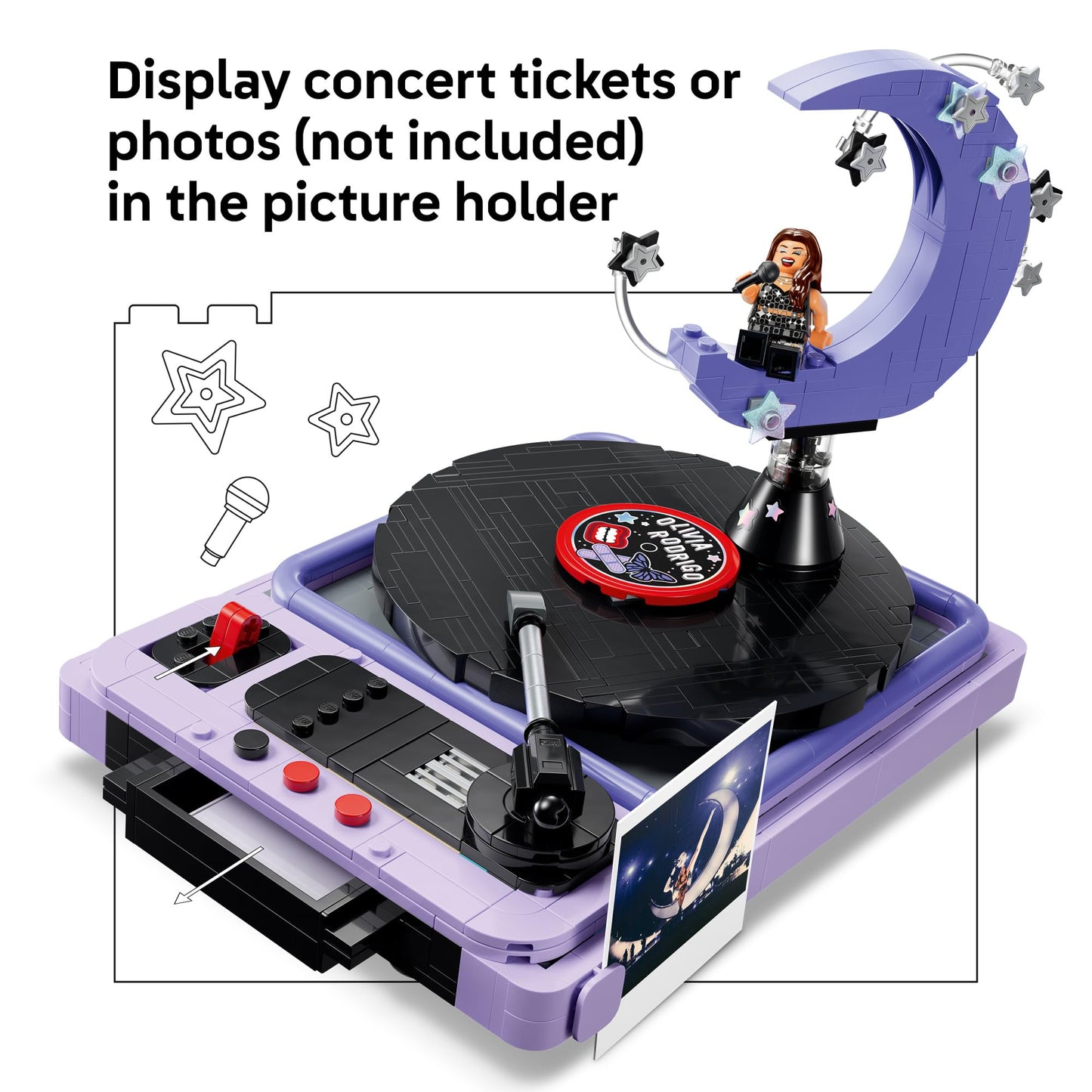 LEGO Editions Olivia Rodrigo's Concert Moon 43029