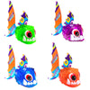 Swimline | Underwater Dive Toys for Kids | Light-Up Piranhas | 4-Pack