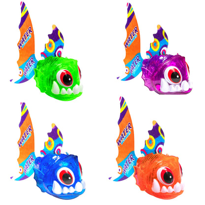 Swimline | Underwater Dive Toys for Kids | Light-Up Piranhas | 4-Pack