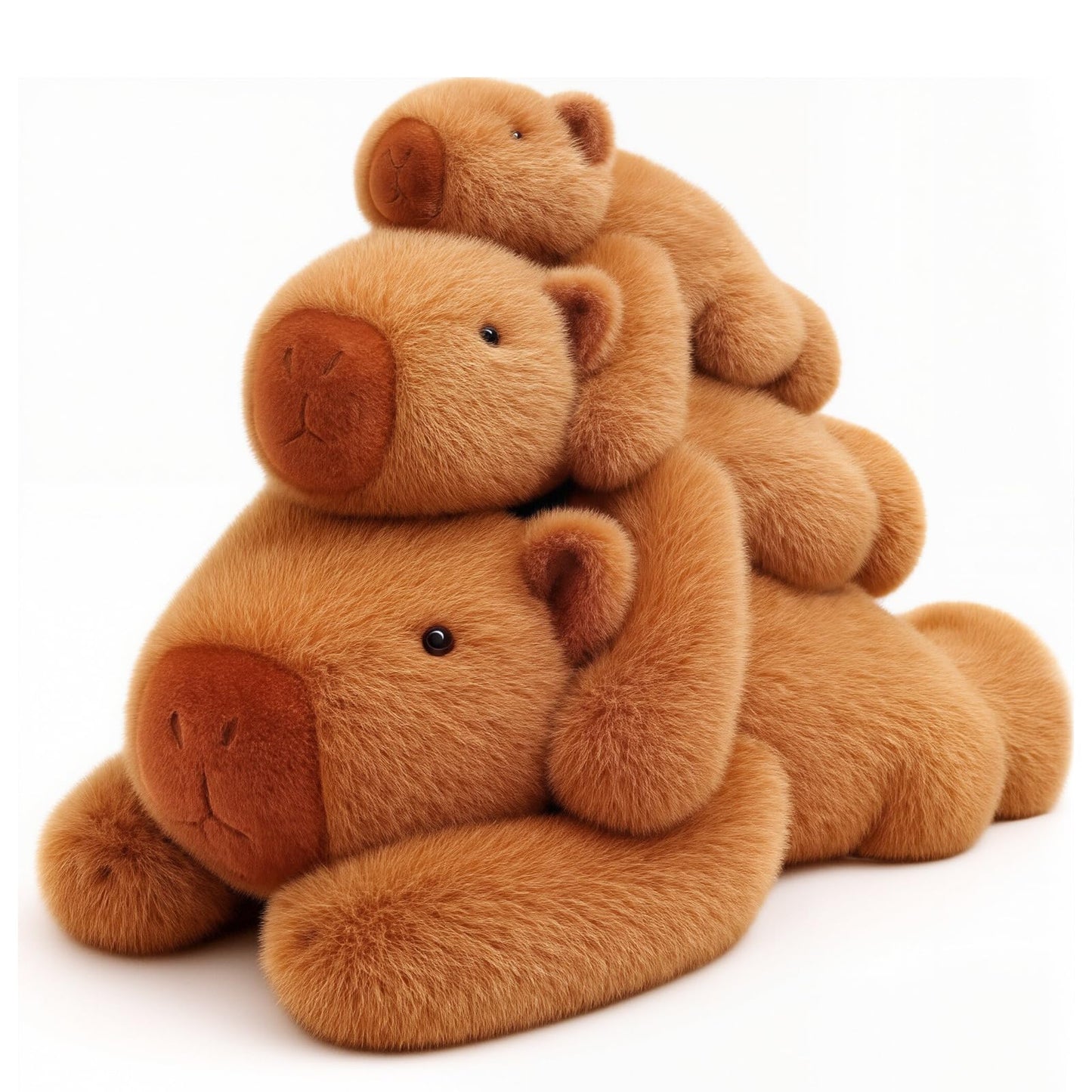 12in Weighted Capybara Plush Toy, Soft Stuffed Animal Pillow for Kids