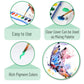 Mr. Pen- Washable Watercolors, 2 Pack, 8 Colors with Paint Brush