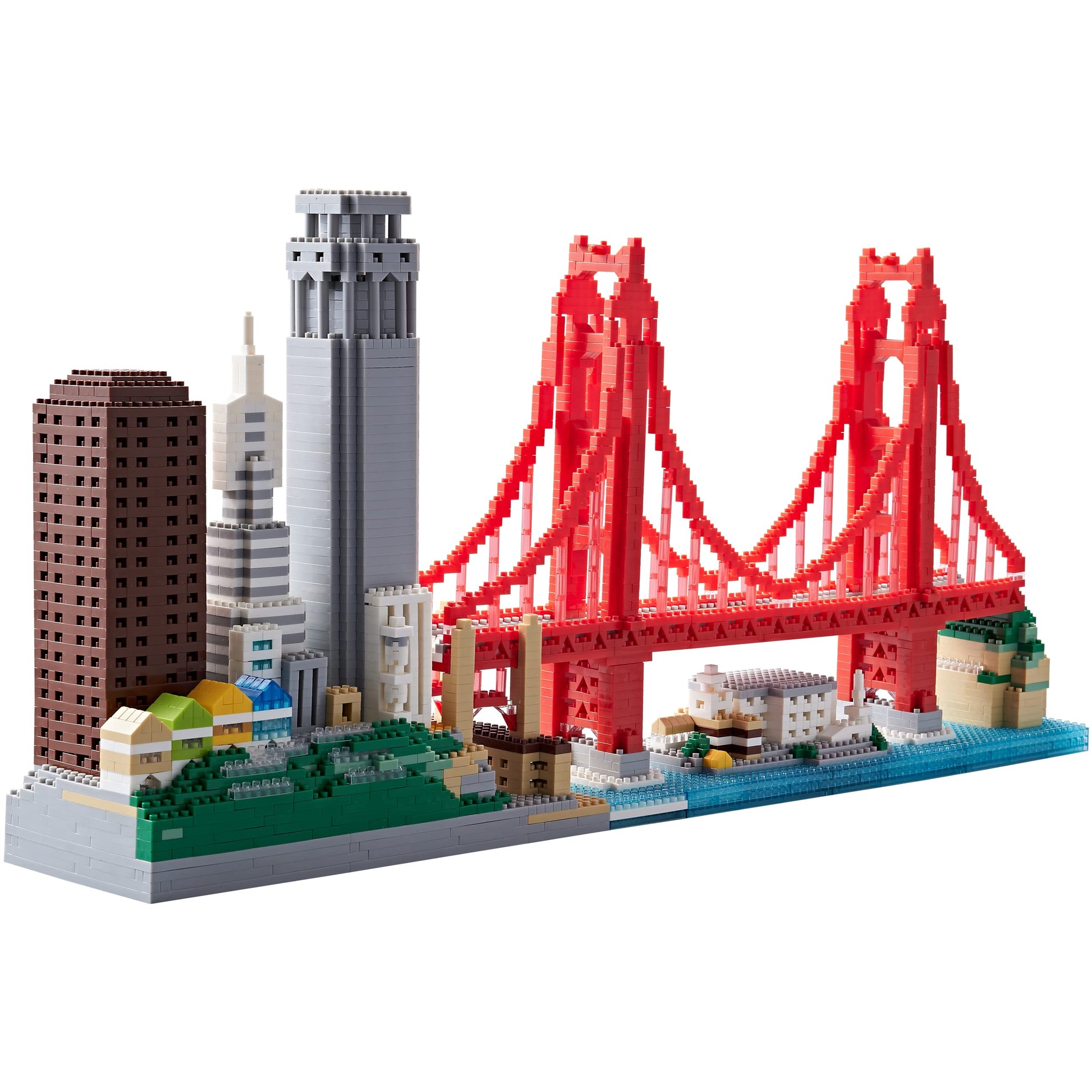 JXRLMB Micro Building Blocks Set for Adults Architecture Skyline Collection San Francisco 3574PCS