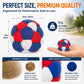 SIICCAR Handmade 32-Panel Footbags, Sand Filled Microfiber Suede