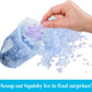 Mattel Disney Frozen Toys, Small Doll Ice Reveal with Squishy Ice Gel & 6 Surprises Including Character Friend & Play Pieces (Dolls May Vary)