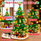 Christmas Tree Building Block Set with Light Kit, Building Toy Compatible with Christmas Sets, Xmas Tree Holiday Decoration for Kids Ages 8-14