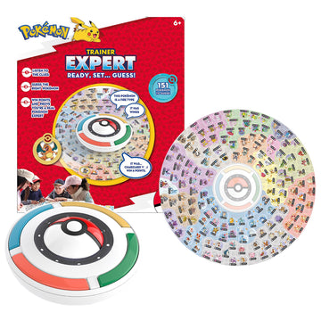 Pokemon Trainer Expert - Electronic Guessing Board Game, Listen to The Game Master Clues to Identify 151 Different Pokemon, Kids Ages 6+, 1-4 Players