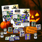 Star Wars Holiday Gift Exchange Set - Bundle of 40 Baby Yoda Party Favor Boxes with Stickers, Tattoos, Stampers for Easter Basket Fillers, More