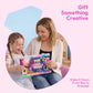 JOVA Klever Kits Rubber Band Bracelet Kit, Glow in The Dark Loom Bracelet Making Kit, 6000+ PCS DIY Set, Crafts for Girls Age 7+