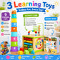 Wooden Activity Cube for 1 Year Old - 1 Year Old Boy Gifts - 1 Year Old Boy Toys - Educational Toys for 1 Year Old - Busy Cube with Bead Maze Toy