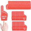 FengRMaT 48 Pieces Mini Foam Finger, Sport Fan Party Favors, We're #1 Sports Themed Party Supplies for Baseball Basketball Football Soccer Events Team