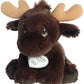 Aurora® Inspirational Precious Moments™ Miles Moose Stuffed Animal - Cherished Memories - Enduring Comfort - Brown 8.5 Inches