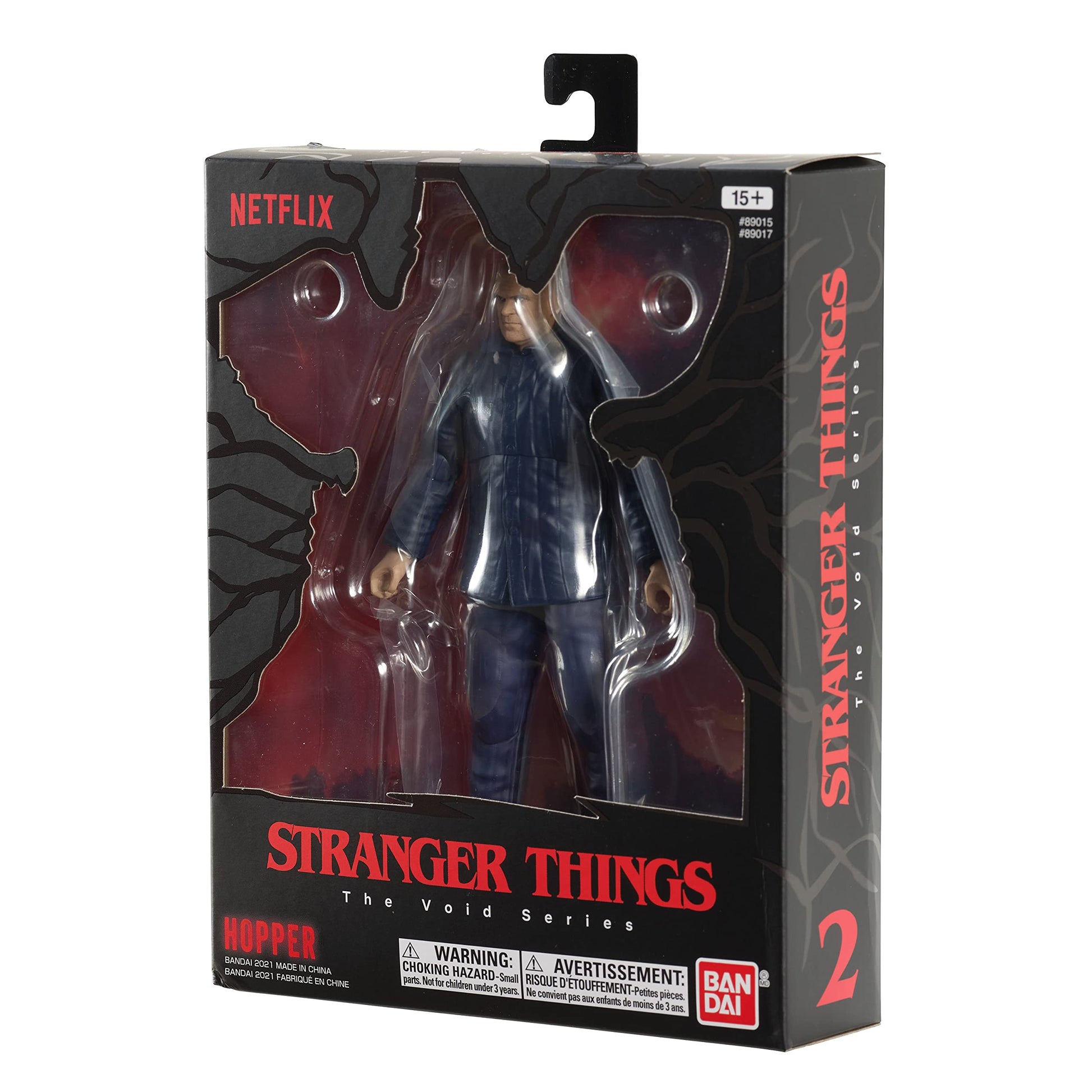 Bandai Namco - Stranger Things - Hopper (Season 4), 6” Hawkins Figure Collection Action Figure