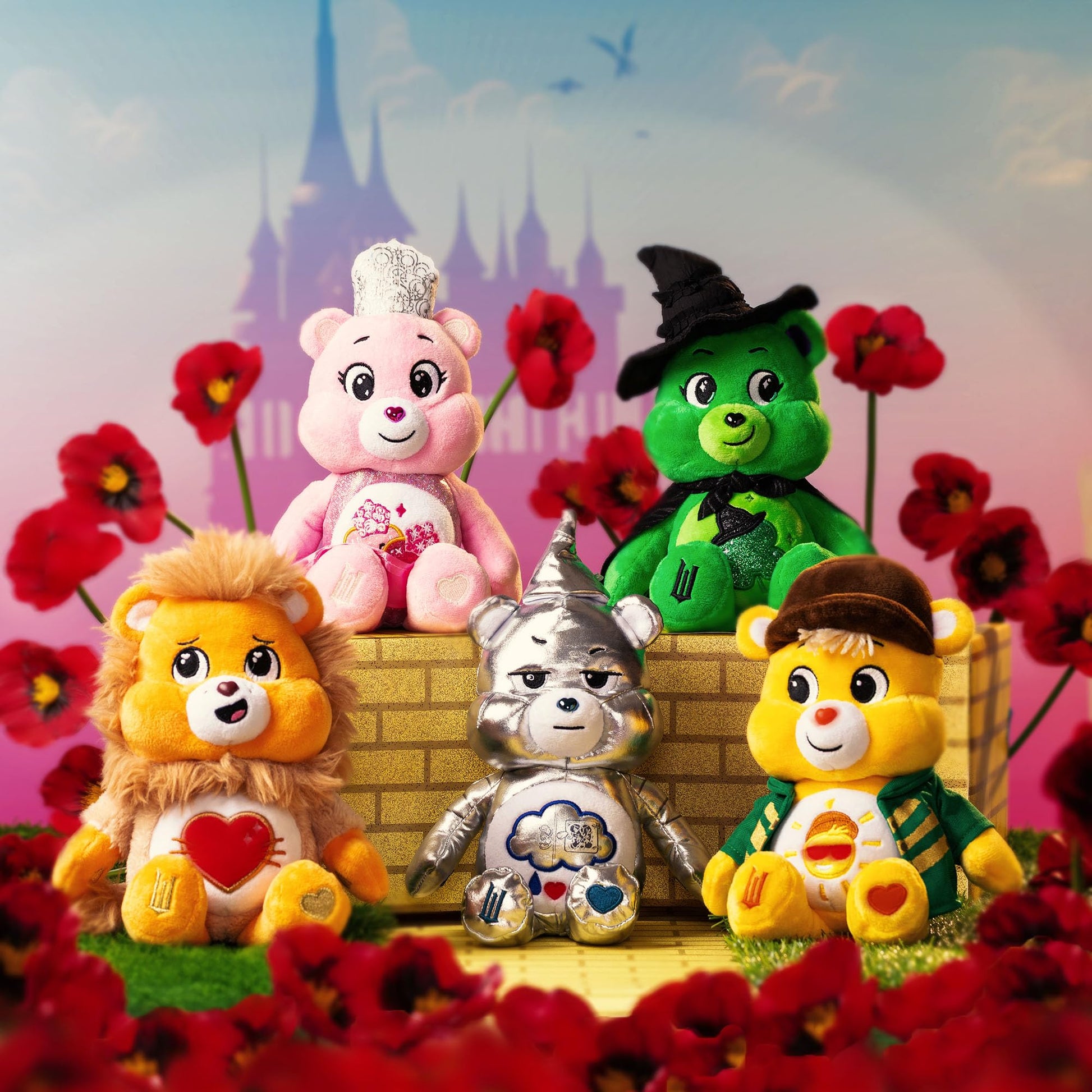Care Bears - Care Bears x Wicked Fun Size Plush - Grumpy Bear as The Wicked Tin Man