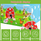Syxdwz 3Pack Farm Tablecloth Farm Animal Birthday Party Supplies Barnyard Themed Party Decorations Farm Birthday Decorations Rectangular Disposable