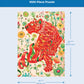 New York Puzzle Company - Victo Ngai Ribbonborn - 1000 Piece Jigsaw Puzzle for Family Game Nights by Victo Ngai