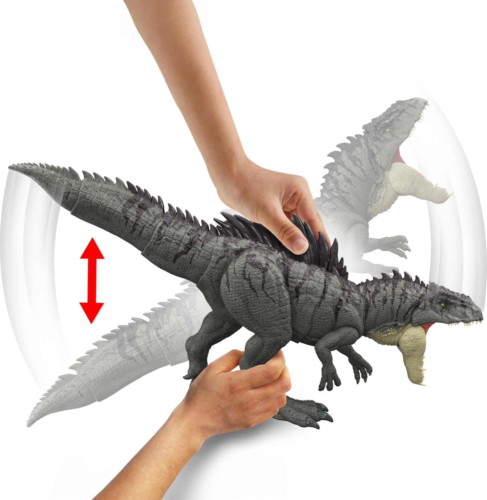 Mattel Jurassic World Colossal Chomp Giganotosaurus Dinosaur Figure