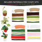 WeVeel Cozy Craftworks Chenille Stem Craft Kit for Adults - CC Small Plants Bundle - Relaxing DIY Arts & Crafts Kit with All Supplies