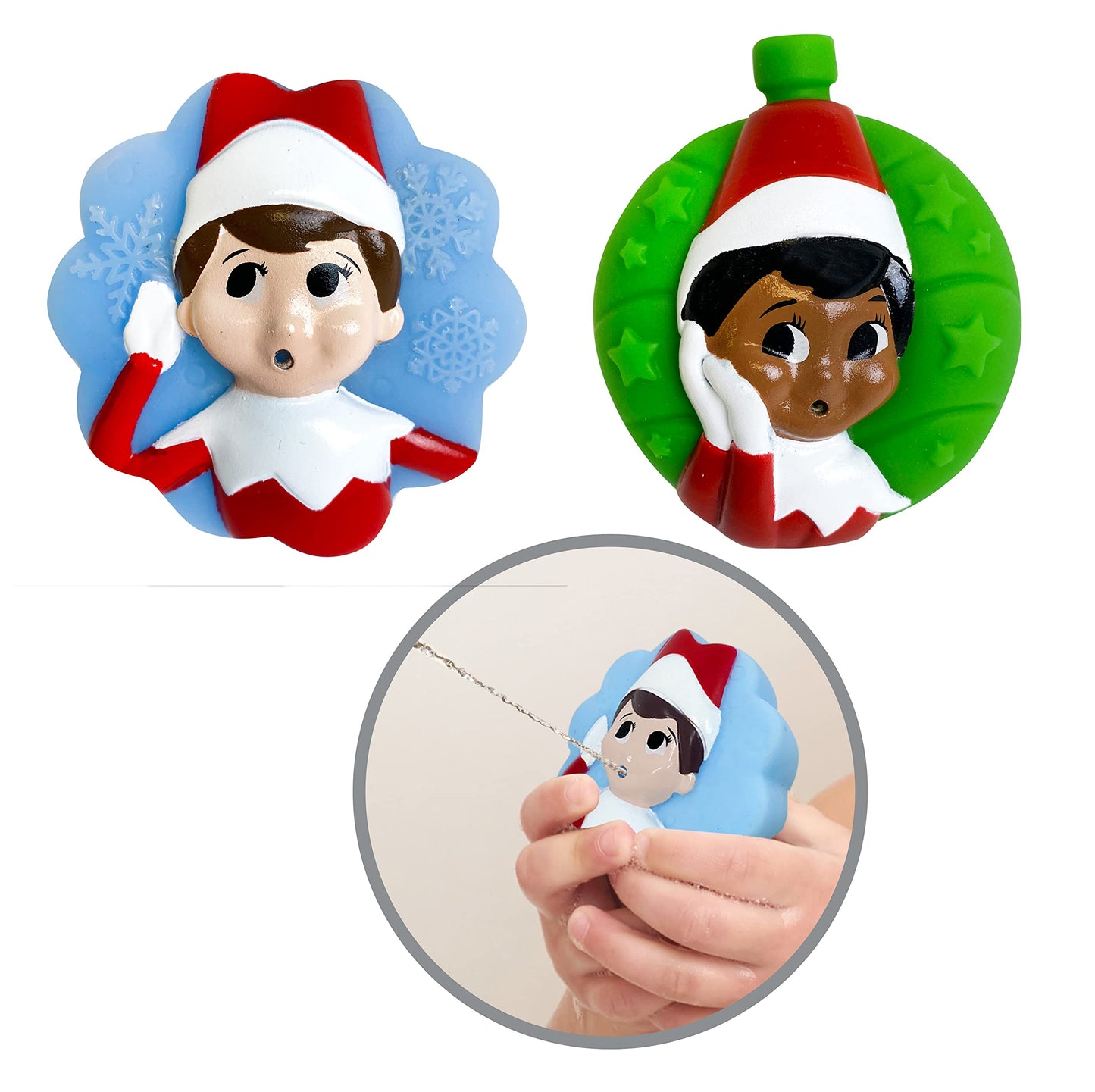 Elf on the Shelf 10 Piece Bath Toy Value Set - Kids Bath Toys