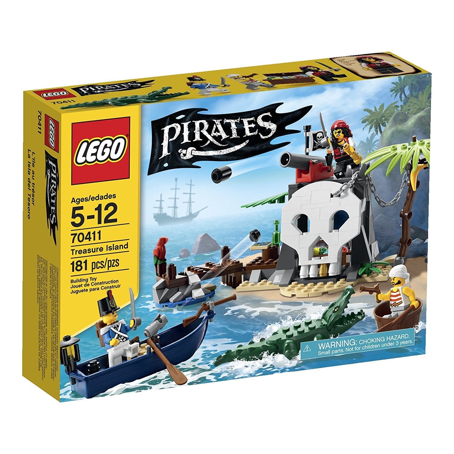Lego Pirates Treasure Island