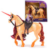 Unicorn Academy, Cinder with 2 Riding Accessories, 11”, Compatible with Valentina, Dolls & Unicorn Toys for Girls Ages 4 and up