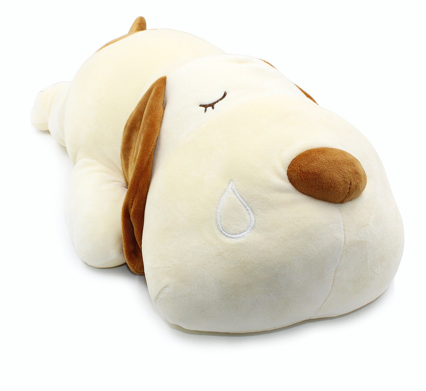 Vintoys Very Soft Dog Big Hugging Pillow Plush Puppy Stuffed Animals Brown 23.5"