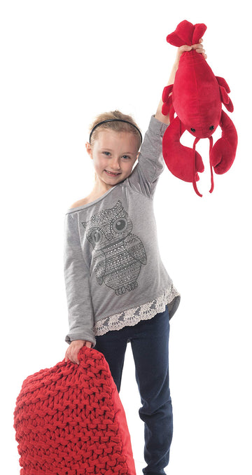 Mary Meyer Stuffed Animal Soft Toy, Lobbie Lobster, 17-Inches