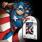 Prime 3D | Marvel | Avengers Captain America | 300 Piece 3D Shaped Tin Puzzle for Adults & Kids | Collectable Shaped | Finished Size 12"x18" | Tin
