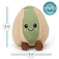 Warm Pals Pablo Pistachio - Microwavable & Weighted Plush Stuffed Animal - Heated Plushie for Warmth - Cute, Soft, Cozy Toy for Adults & Children