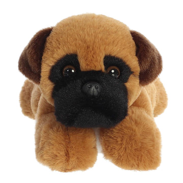 Aurora® Adorable Mini Flopsie™ Boden Boxer Stuffed Animal - Mini Companions Ready for Playful Adventures - for Kids All Ages, Toddlers, Adults,
