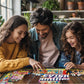 White Mountain Puzzles TV Families - 1000 Piece Jigsaw Puzzle