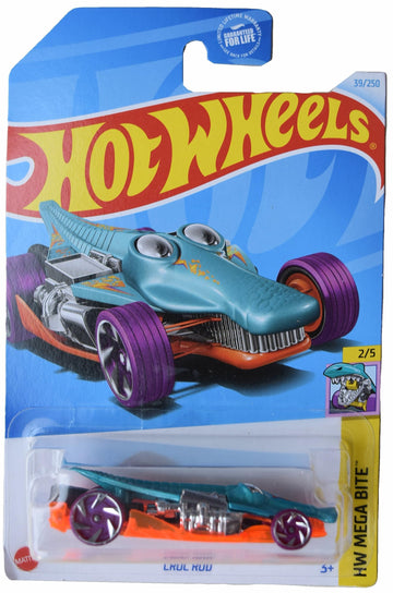 Hot Wheels Croc Rod, HW Mega Bite 2/5 [Blue] 39/250