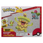 Pokémon Pokemon Battle Figure, Grass-Type Theme with 3 Pack Ludicolo, Ivysaur, Grookey - 4.5-inch Ludicolo Figure, 3-inch Ivysaur Figure, 2-inch