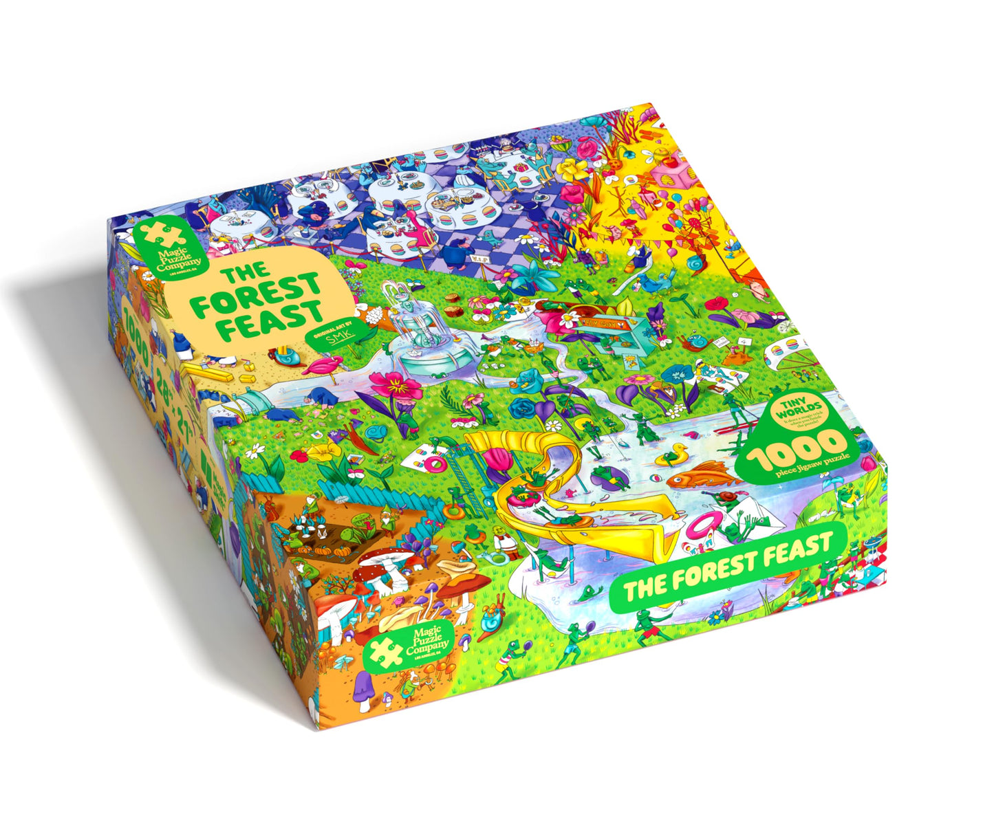 Magic Puzzle Company Series 2 Bundle • 3-Pack of 1000-Piece Jigsaw Puzzles