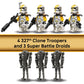 LEGO Star Wars 327th Star Corps Clone Troopers Battle Pack Building Toy - Pretend Play Set for Boys & Girls, Ages 7+ - Collectible Model Kit & Kids