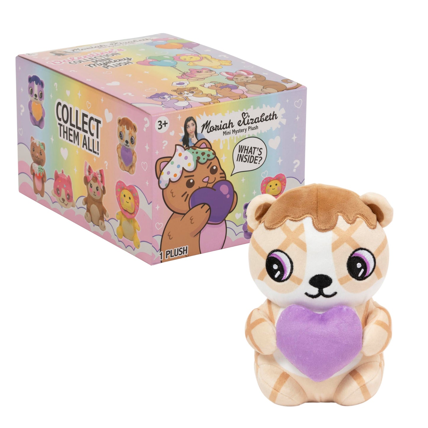 Moriah Elizabeth 6" Mini Mystery Plush - Valentine's Mystery Plush, Valentine's Collection, Gifting, YouTube Craft Channel, Blind Box, 1 of 6
