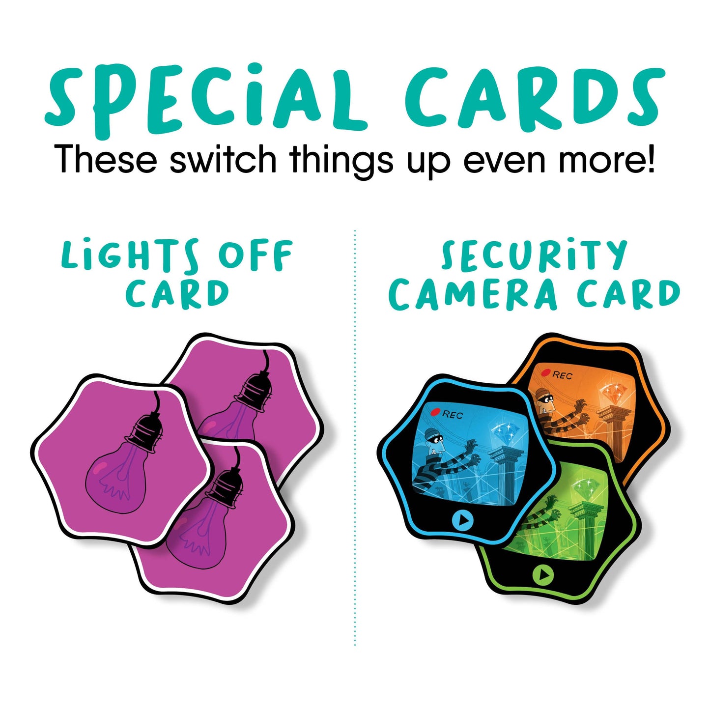 Hands Up - Quick Thinking Card Game by FlexiQ, Brain Teasers for Kids 7+, Board Games for Family Night, Mind Games
