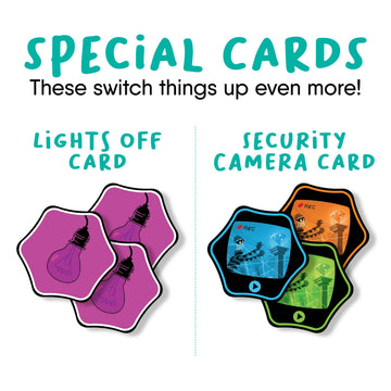 Hands Up - Quick Thinking Card Game by FlexiQ, Brain Teasers for Kids 7+, Board Games for Family Night, Mind Games