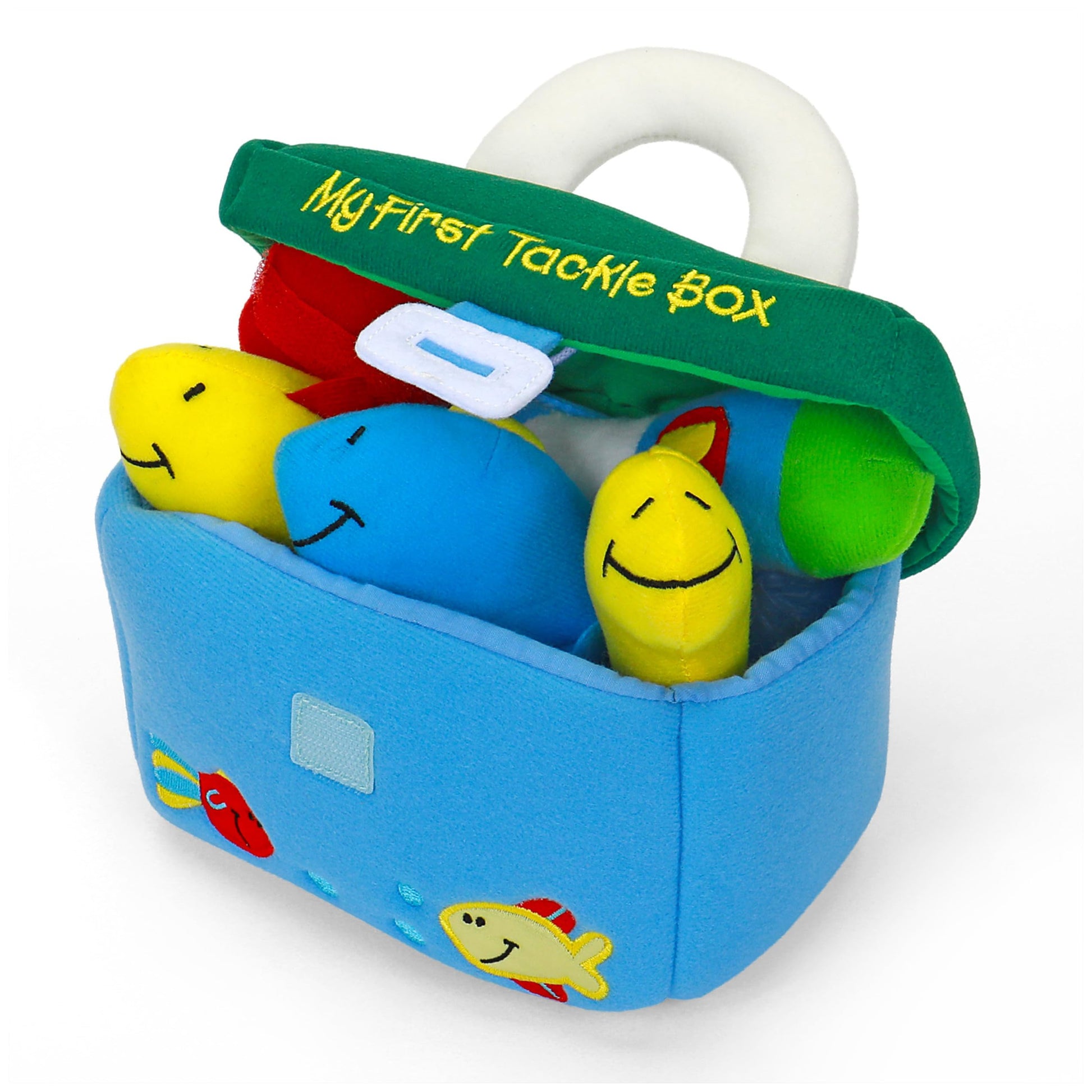 GUND Baby My First Tackle Box 5-Piece Sensory Plush Toy Playset for Babies