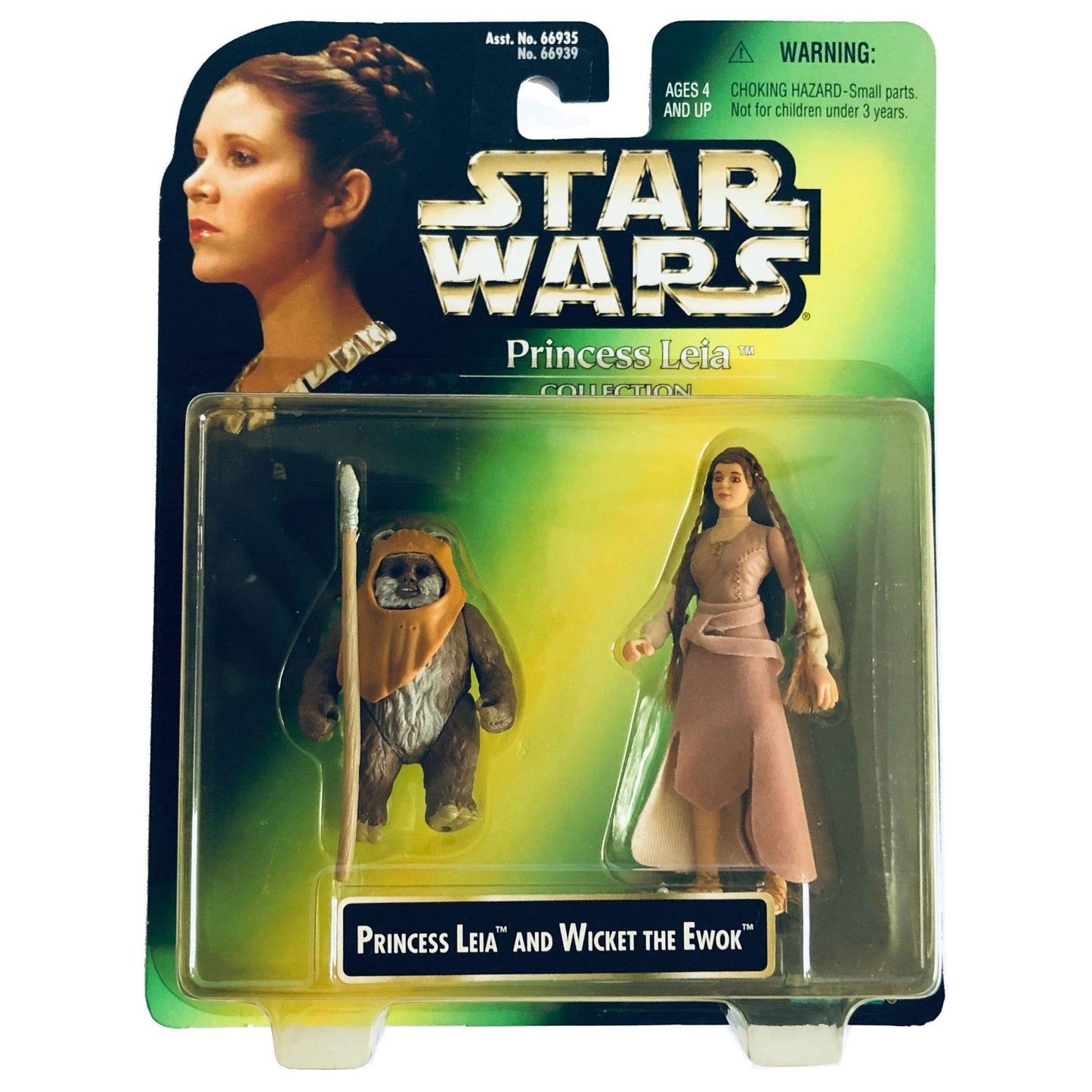 Star Wars Princess Leia Collection Princess Leia and Wicket the Ewoks Action Figure By Kenner