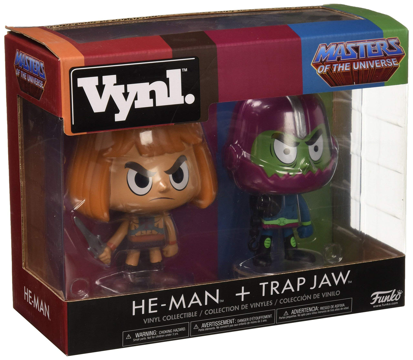 Funko Vinyl He-Man and Trapjaw 2 Pack 2 Toy