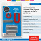 Dowling Magnets Alnico Magnet Science Kit. Magnets for Kids Including 2 Horseshoe Magnets, 1 Bar Magnet, Iron Filings and Iron Shapes for Fun Science