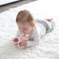 Dr. Brown's Flexees Teether, Pink Bunny, Soft 100% Silicone Baby Teether, BPA Free, 3m+, 1 Pack