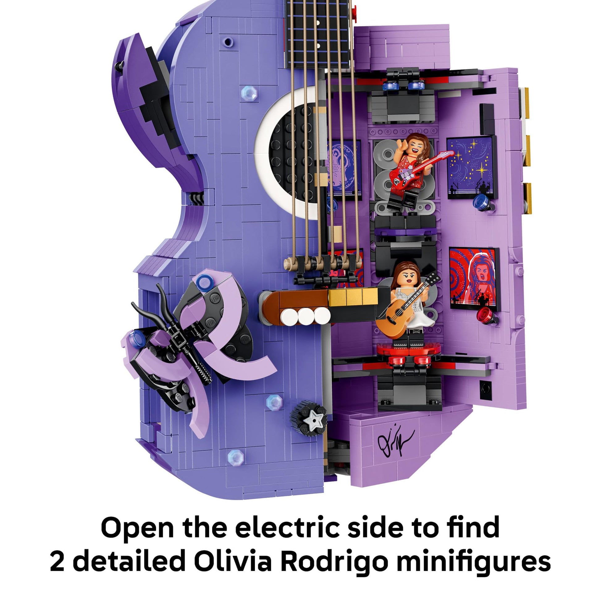 LEGO Editions Olivia Rodrigo's Dual Guitar 43031