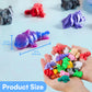 JOYIN 36 Pcs Mini 3D Printed Mix Animals Set, 36 Different Animals 3D Printed Toys - Cute Articulated Flexible Figurines Fidget Toys for Party Favors