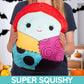 Squishmallows Disney The Nightmare Before Christmas 2-Pack - 14" Sally & 8" Jack Skellington Plush Set - Official Jazwares Collectible Soft Stuffed