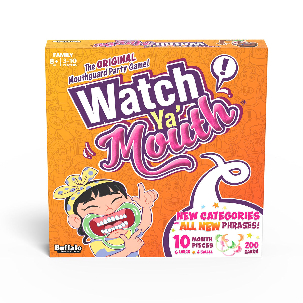 Watch Ya' Mouth Ultimate Edition - Speak Out Funny Phrases, The Original Mouth Piece Game