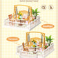 ROBOTIME Dust Proof Roof for Super Creator ?Sunny Break Terrace?