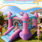 AirMyFun Pink Inflatable Toddler Bounce House with Blower, Indoor/Outdoor Jumping Castle for Kids 3-8, Inflatable Bouncy House with Slide, 82011B